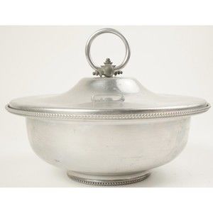 Vintage B.W. Buenilum Aluminum Casserole Dish Serving Bowl With Lid 10”